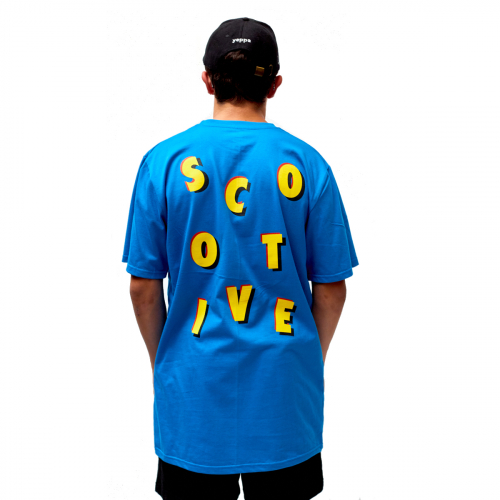 Koszulka Scootive Throw Blue